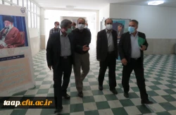بازدید مدیرکل برنامه ریزی و رفاه دانشجویی دانشگاه مرکزی از فعالیتهای عمرانی پردیس علامه امینی تبریز 4