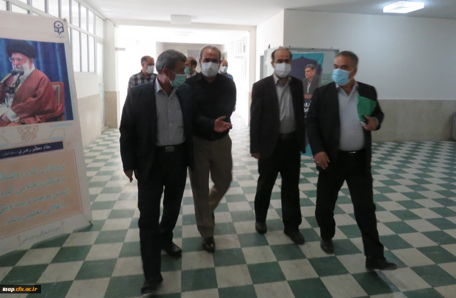 بازدید مدیرکل برنامه ریزی و رفاه دانشجویی دانشگاه مرکزی از فعالیتهای عمرانی پردیس علامه امینی تبریز 4