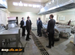 بازدید مدیرکل برنامه ریزی و رفاه دانشجویی دانشگاه مرکزی از فعالیتهای عمرانی پردیس علامه امینی تبریز 7