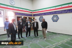 بازدید مدیرکل برنامه ریزی و رفاه دانشجویی دانشگاه مرکزی از فعالیتهای عمرانی پردیس علامه امینی تبریز 8