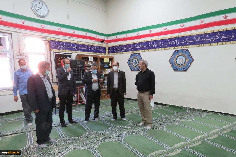 بازدید مدیرکل برنامه ریزی و رفاه دانشجویی دانشگاه مرکزی از فعالیتهای عمرانی پردیس علامه امینی تبریز 8