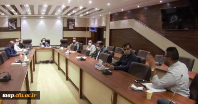 جلسه هماهنگی با سرپرستان سراهای دانشجویی برای پذیرش حضوری دانشجویان