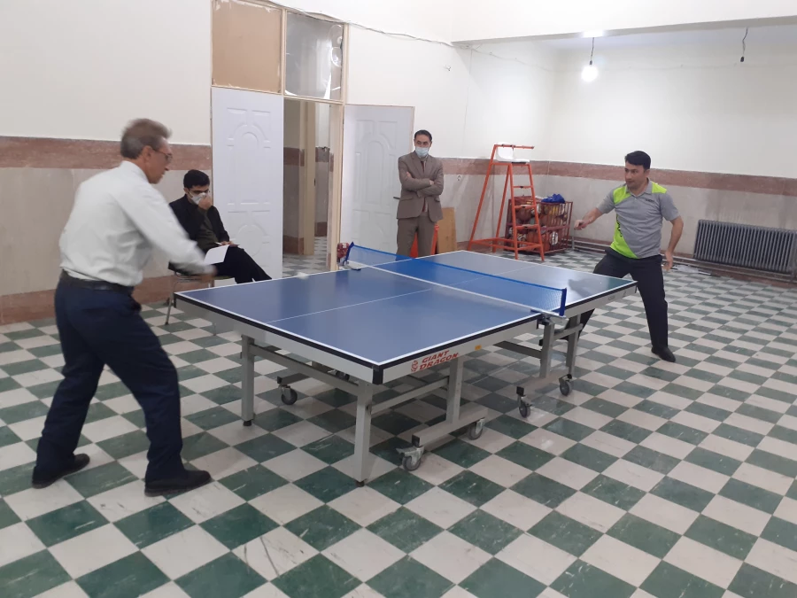 امور دانشجویی پردیس به مناسبت هفته تربیت بدنی مسابقه دارت و تنیس روی را در بین اساتید و کارکنان برگزار کرد.  4