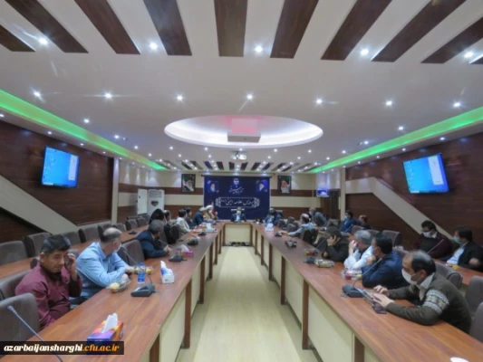 مراسم هفته کتاب و کتاب خوانی در پردیس علامه امینی دانشگاه فرهنگیان آذربایجانشرقی برگزار شد  5