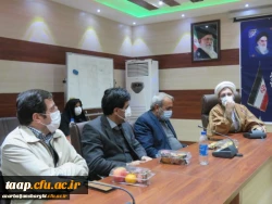 مراسم هفته کتاب و کتاب خوانی در پردیس علامه امینی دانشگاه فرهنگیان آذربایجانشرقی برگزار شد  4