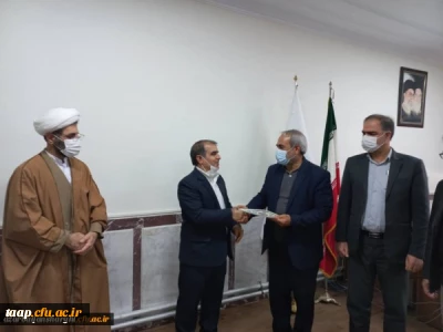    طی حکمی دکتر خداویردی عباس زاده به عنوان سرپرست پردیس  علامه امینی تبریز و آقای رحیم کریمی جاوید به عنوان معاون توسعه منابع و امور دانشجویی منصوب شدند.