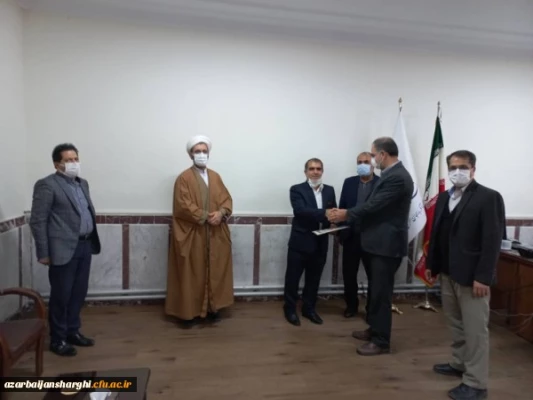 طی حکمی دکتر خداویردی عباس زاده وآقای رحیم کریمی جاوید به ترتیب سرپرست و معاون توسعه و پشتیبانی پردیس  علامه امینی تبریز منصوب شد. 3