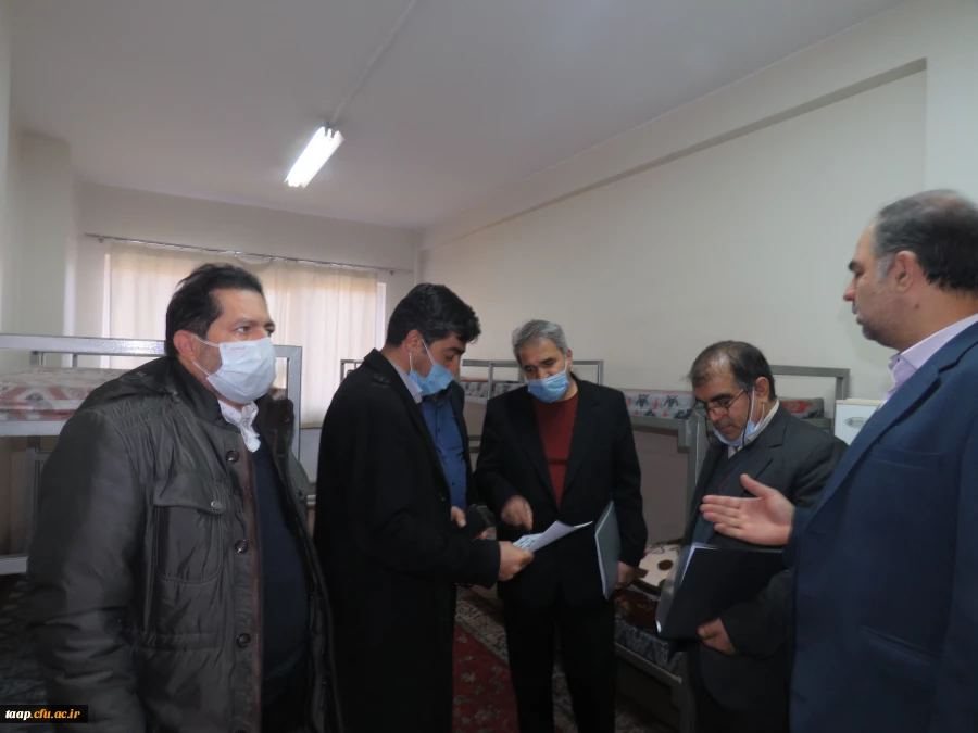 بازدید مدیر بهسازی و منابع انسانی دانشگاه فرهنگیان کشور از امکانات پردیس علامه امینی 3