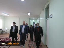بازدید مدیر بهسازی و منابع انسانی دانشگاه فرهنگیان کشور از امکانات پردیس علامه امینی 4