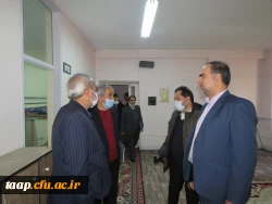 بازدید مدیر بهسازی و منابع انسانی دانشگاه فرهنگیان کشور از امکانات پردیس علامه امینی 6