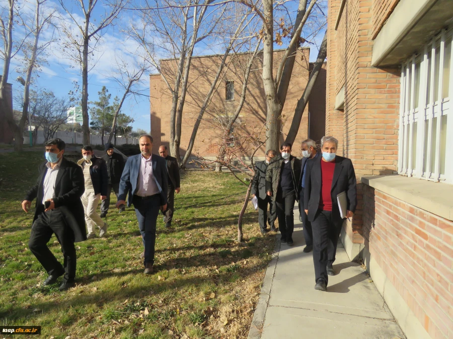 بازدید مدیر بهسازی و منابع انسانی دانشگاه فرهنگیان کشور از امکانات پردیس علامه امینی 7