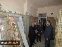 بازدید مدیر بهسازی و منابع انسانی دانشگاه فرهنگیان کشور از امکانات پردیس علامه امینی 8