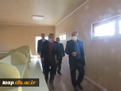 بازدید مدیر بهسازی و منابع انسانی دانشگاه فرهنگیان کشور از امکانات پردیس علامه امینی 9
