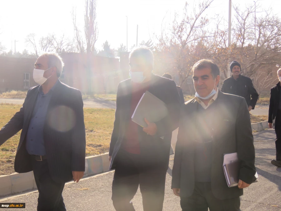 بازدید مدیر بهسازی و منابع انسانی دانشگاه فرهنگیان کشور از امکانات پردیس علامه امینی 11