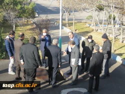 بازدید مدیر بهسازی و منابع انسانی دانشگاه فرهنگیان کشور از امکانات پردیس علامه امینی 13