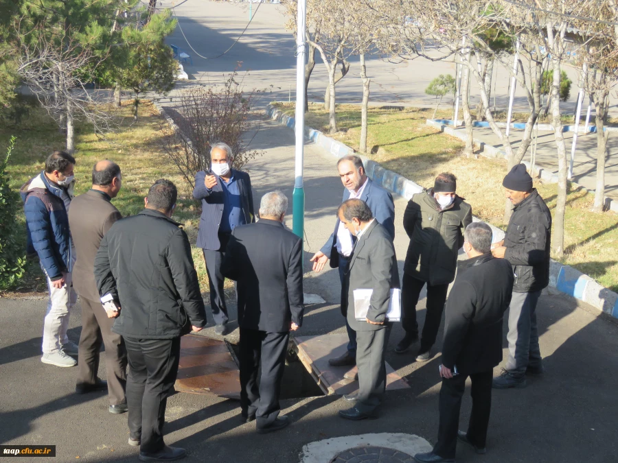 بازدید مدیر بهسازی و منابع انسانی دانشگاه فرهنگیان کشور از امکانات پردیس علامه امینی 13