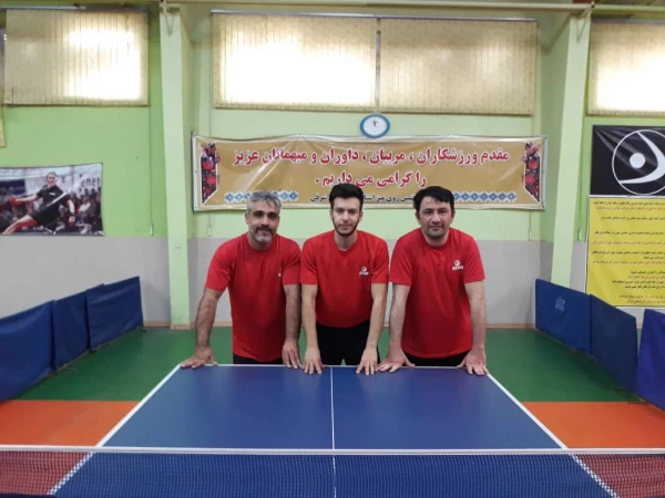 کسب مقام قهرمانی همکار عزیزمان آقای رضا سلطانی در مسابقات تنیس روی میز کارکنان دستگاههای اجرایی استان 3