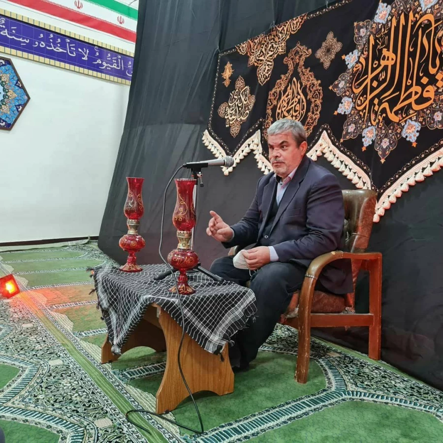 به همت هیئت دانشجویی فاطمیون پردیس علامه امینی تبریز مراسم عزاداری شهادت حضرت زهرا(س) برگزار شد. 2