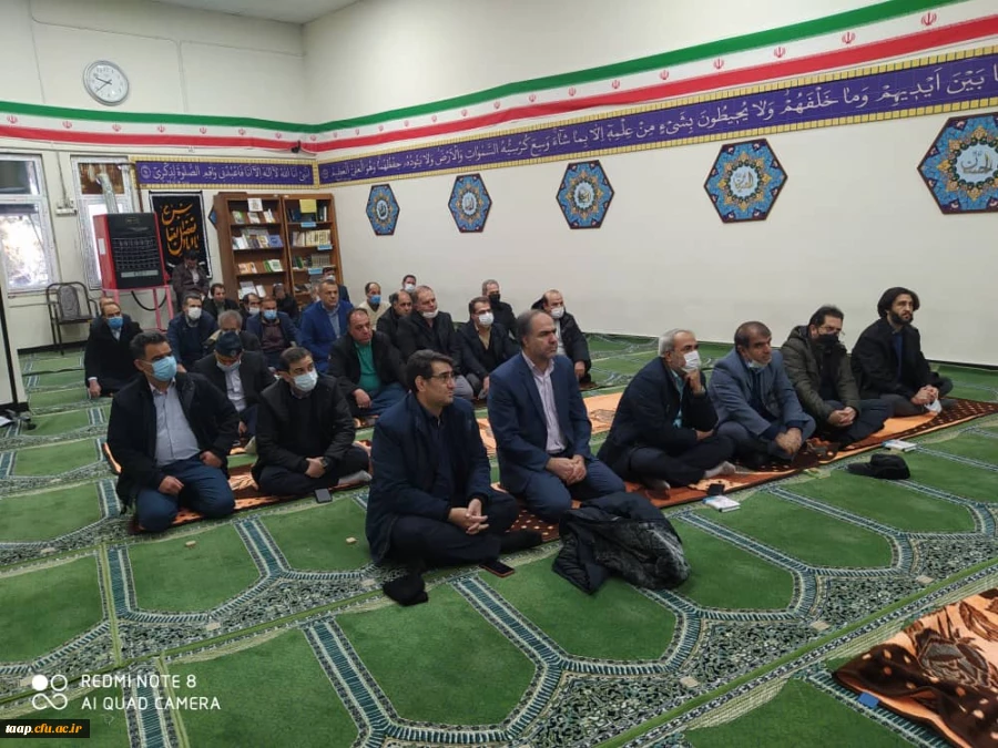 برگزاری دعای زیارت آل یاسین در پردیس علامه امینی تبریز 2