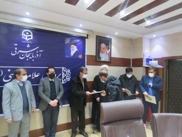 هفته پژوهش و فناوری در پردیس علامه امینی دانشگاه فرهنگیان استان آذربایجان شرقی برگزار شد. 9