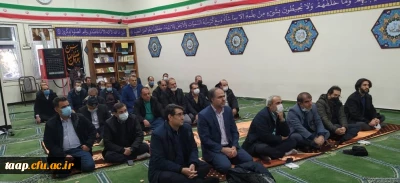 برگزاری دعای زیارت آل یاسین در پردیس علامه امینی تبریز