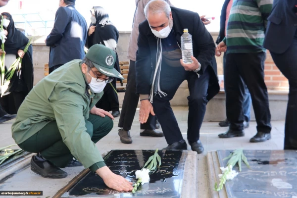تجدید میثاق خانواده بزرگ دانشگاه فرهنگیان آذربایجانشرقی با آرمانهای شهداوامام شهیدان 4