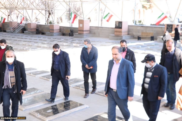 تجدید میثاق خانواده بزرگ دانشگاه فرهنگیان آذربایجانشرقی با آرمانهای شهداوامام شهیدان 7