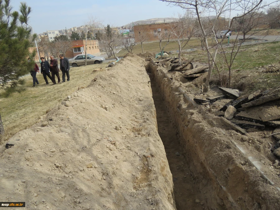 شروع عملیات عمرانی گسترده و زیر بنایی در پردیس علامه امینی تبریز 3