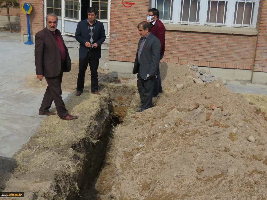 شروع عملیات عمرانی گسترده و زیر بنایی در پردیس علامه امینی تبریز 4