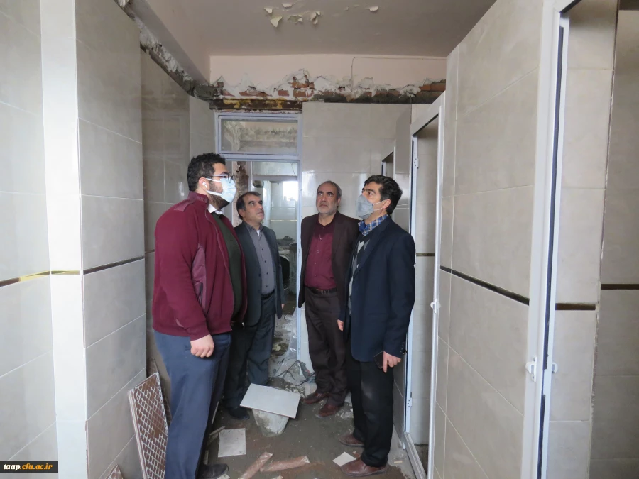 شروع عملیات عمرانی گسترده و زیر بنایی در پردیس علامه امینی تبریز 7