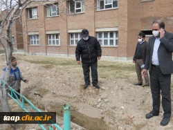 شروع عملیات عمرانی گسترده و زیر بنایی در پردیس علامه امینی تبریز 10