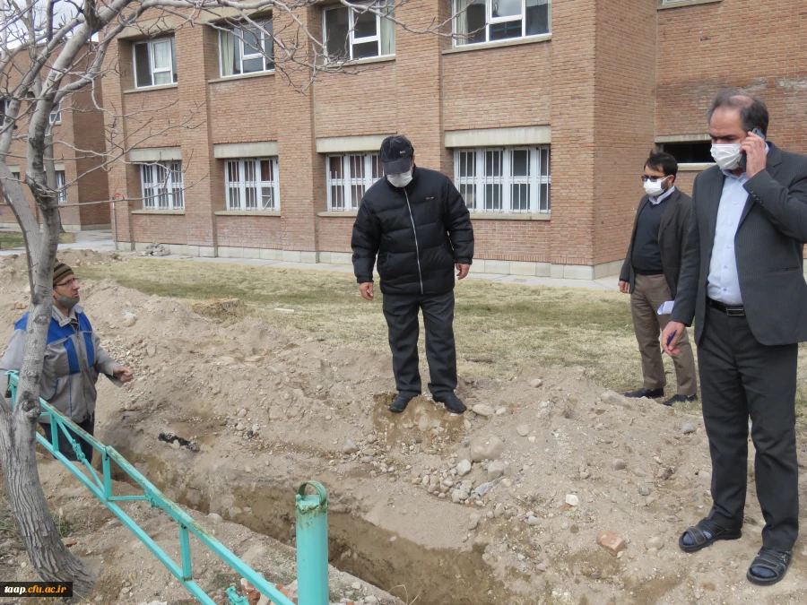 شروع عملیات عمرانی گسترده و زیر بنایی در پردیس علامه امینی تبریز 10