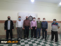 به مناسبت گرامیداشت دهه مبارک فجر و به همت امور دانشجویی و تربیت بدنی پردیس مسابقات ورزشی  برگزار گردید. 2