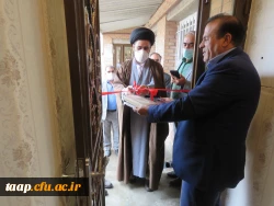 بهره برداری از پروژه های عمرانی و رفاهی پردیس علامه امینی تبریز 2