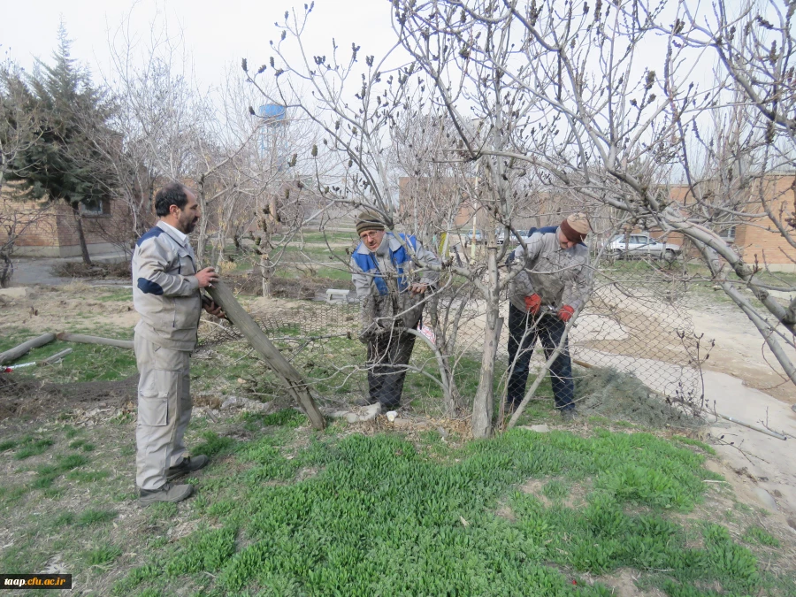 بهره برداری از پروژه های عمرانی و رفاهی پردیس علامه امینی تبریز 2