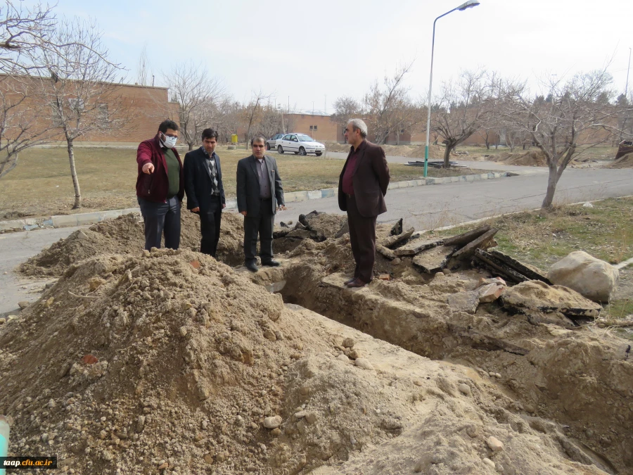 بهره برداری از پروژه های عمرانی و رفاهی پردیس علامه امینی تبریز 2