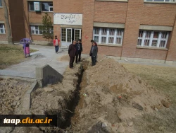 بهره برداری از پروژه های عمرانی و رفاهی پردیس علامه امینی تبریز 2