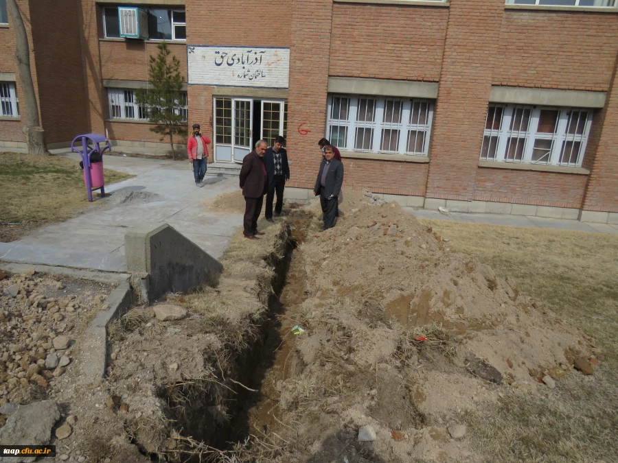 بهره برداری از پروژه های عمرانی و رفاهی پردیس علامه امینی تبریز 2