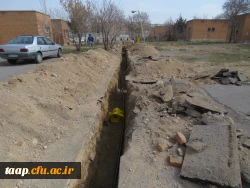 بهره برداری از پروژه های عمرانی و رفاهی پردیس علامه امینی تبریز 2