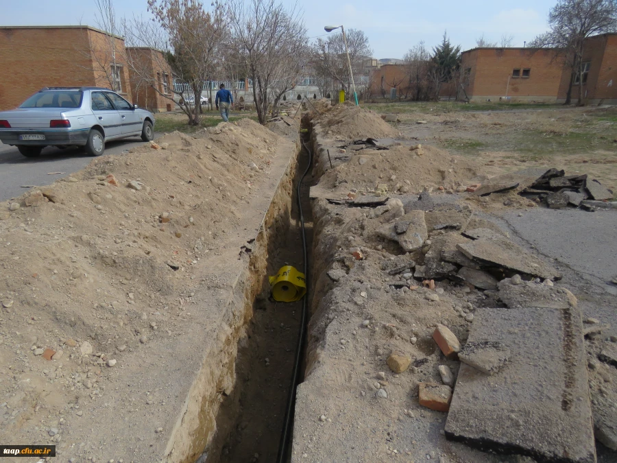 بهره برداری از پروژه های عمرانی و رفاهی پردیس علامه امینی تبریز 2