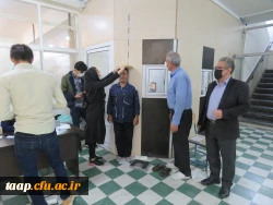 به همت امور دانشجویی پردیس ایستگاه تن سنجی برگزار گردید. 5