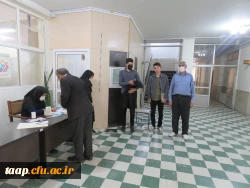 به همت امور دانشجویی پردیس ایستگاه تن سنجی برگزار گردید. 7