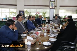 دیدار هیات رییسه دانشگاه فرهنگیان استان آذربایجان شرقی با مدیرکل آموزش وپرورش استان 2