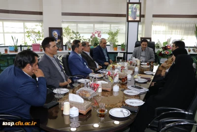 دیدار مدیریت دانشگاه فرهنگیان استان آذربایجانشرقی با مدیرکل آموزش وپرورش استان

دیدار هیات رییسه دانشگاه فرهنگیان استان آذربایجان شرقی با مدیرکل آموزش وپرورش استان