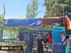 
استقبال از دانشجویان پردیس علامه امینی تبریز
 3