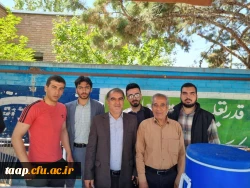 
استقبال از دانشجویان پردیس علامه امینی تبریز
 4