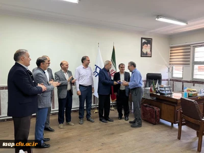 تجلیل از همکار بازنشسته جناب آقای محمود امامی