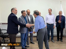 تجلیل از همکار بازنشسته جناب آقای محمود امامی 4