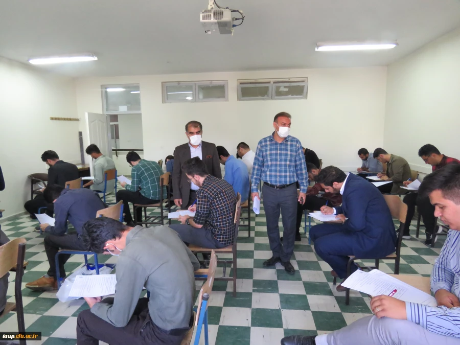 بازدید مدیریریت استانی دانشگاه فرهنگیان به همراه سرپرست و معاونان پردیس علامه امینی تبریز  در اولین روز برگزاری امتحانات -خرداد 1401 3