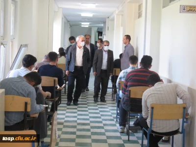 به روایت تصویر:

بازدید مدیریریت استانی دانشگاه فرهنگیان به همراه سرپرست و معاونان پردیس علامه امینی تبریز  در اولین روز برگزاری امتحانات -خرداد 1401